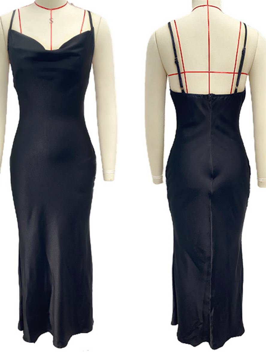 MILANIA Satin Dress