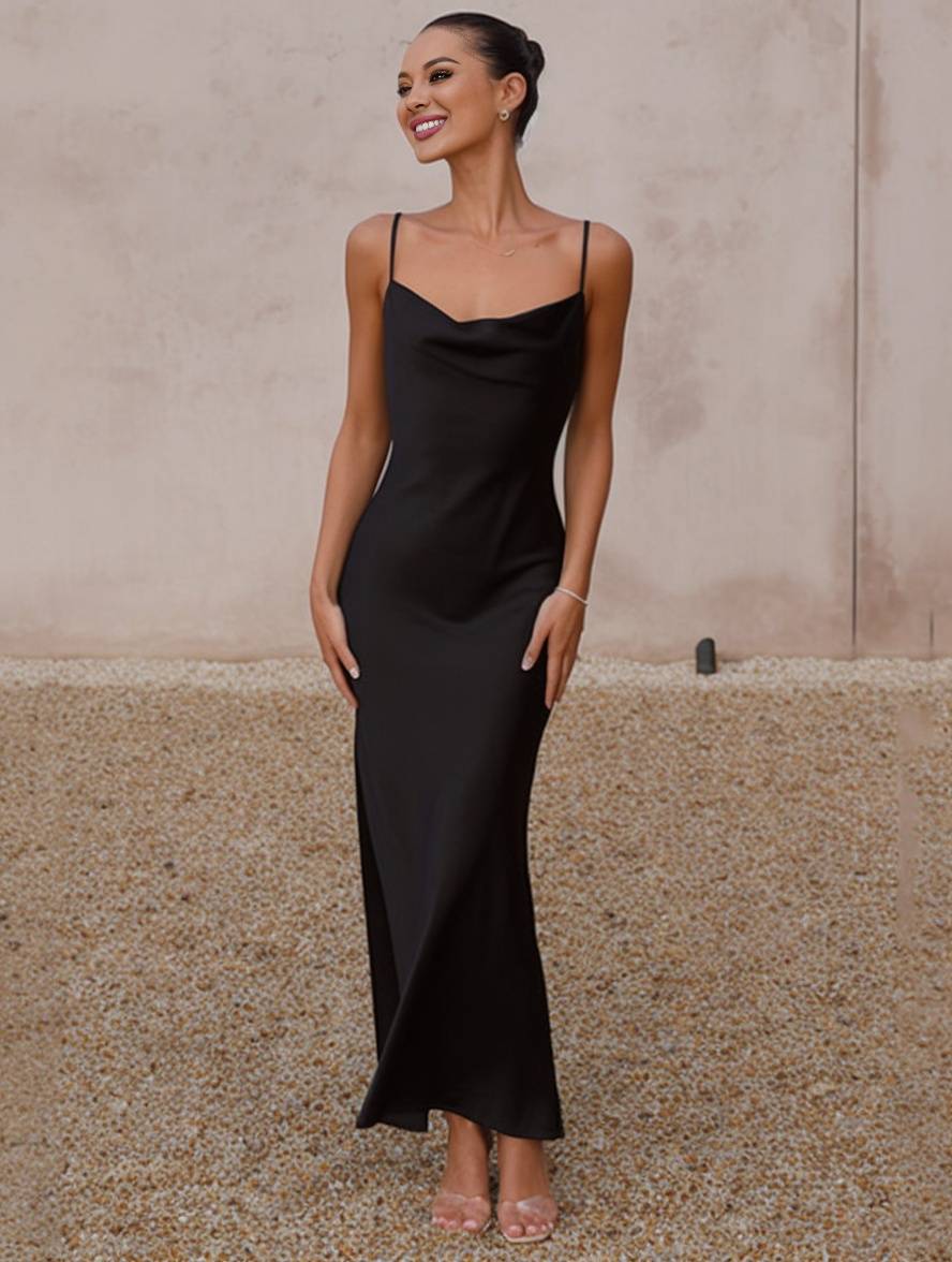 MILANIA Satin Dress