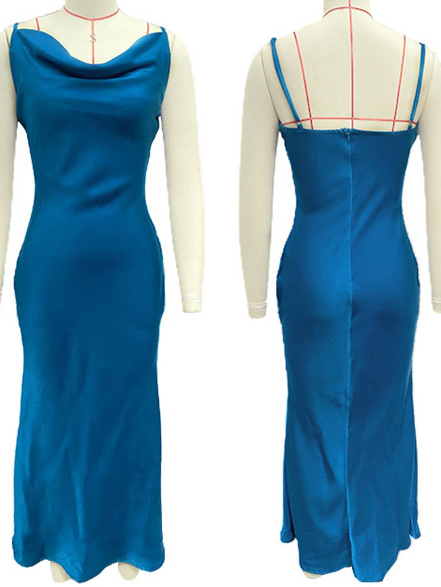 MILANIA Satin Dress