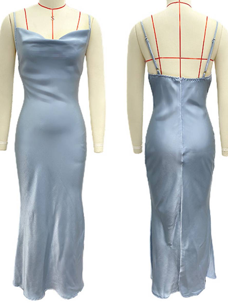 MILANIA Satin Dress