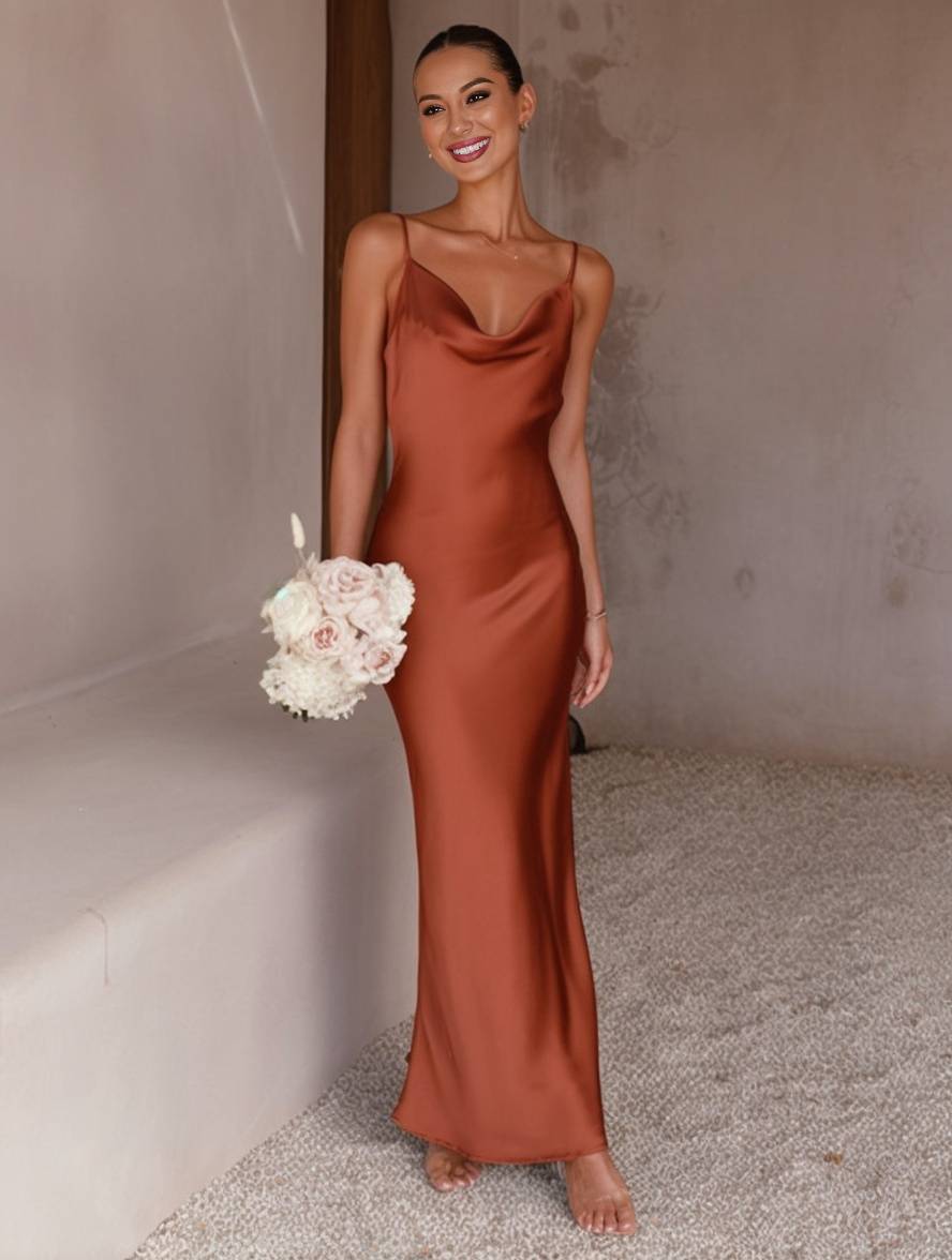 MILANIA Satin Dress