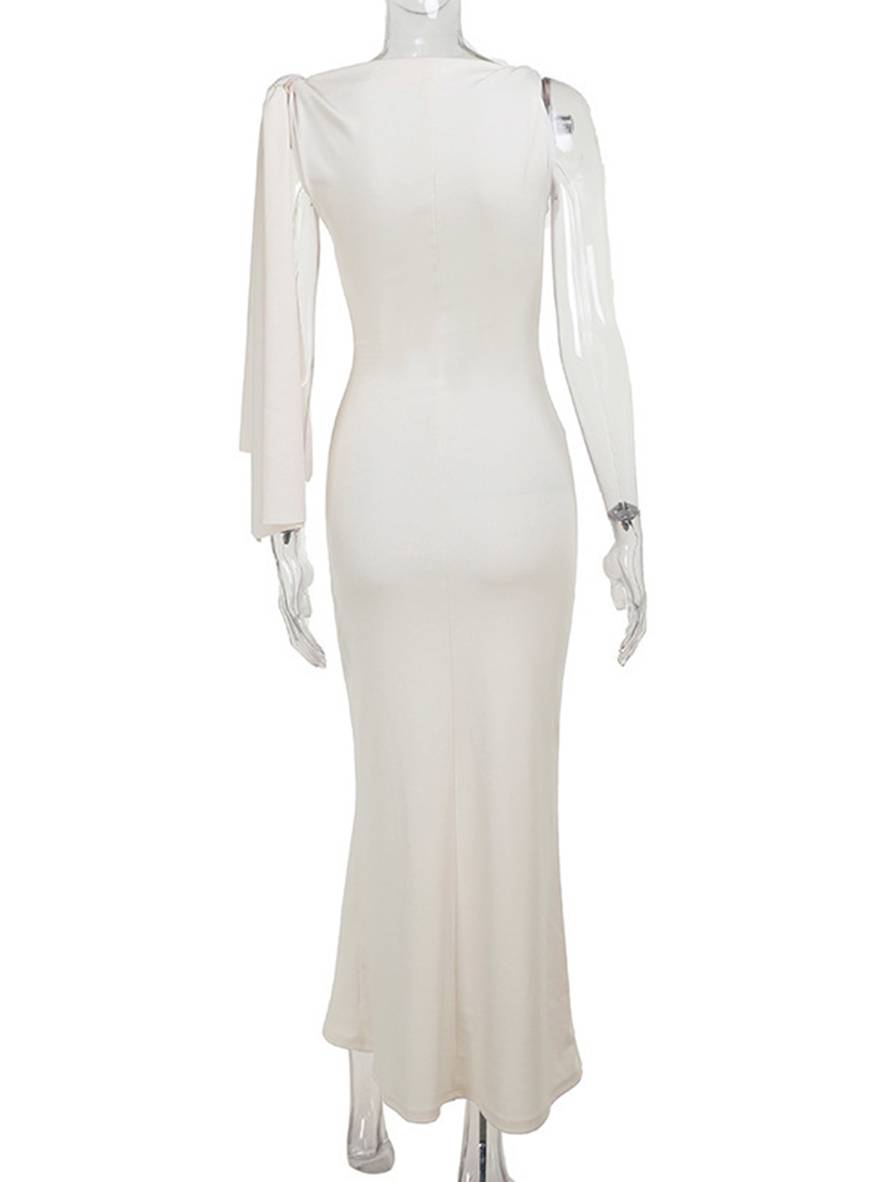 ELEA – One Shoulder Bodycon Maxi Dress
