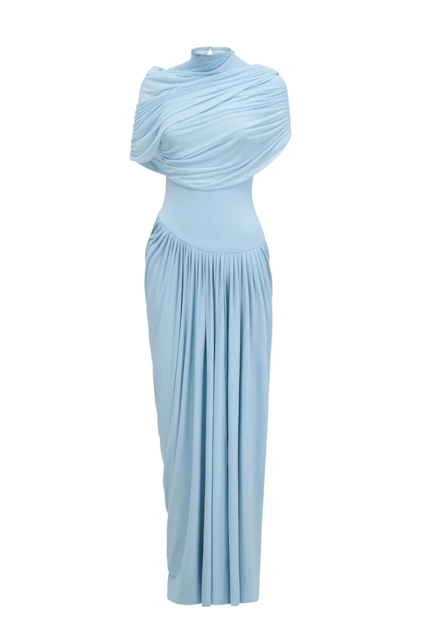 ARDEN Pleated Midi Dress