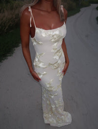 MIRELA Floral Maxi Dress