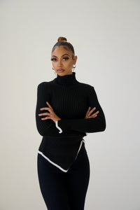Evelina l Elegante Turtleneck Trui