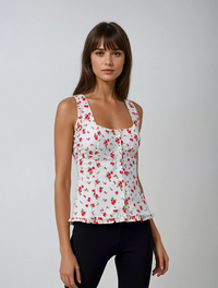 ROSALINA Floral Top