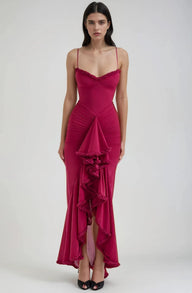 FLAVIA Ruffle Maxi Dress
