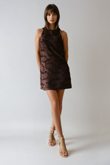 Luna – Textured Mini Dress