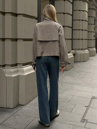HAVEN Houndstooth tweed jacket