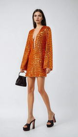 LUMINA Sequin Mini Dress