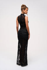 ALEXIA Lace Maxi Dress