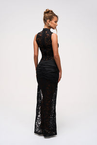 ALEXIA Lace Maxi Dress