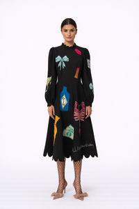 CRUSTACEA Midi Dress