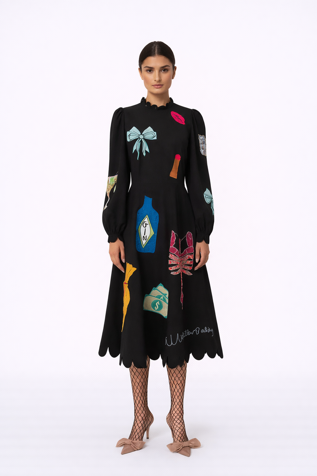 CRUSTACEA Midi Dress