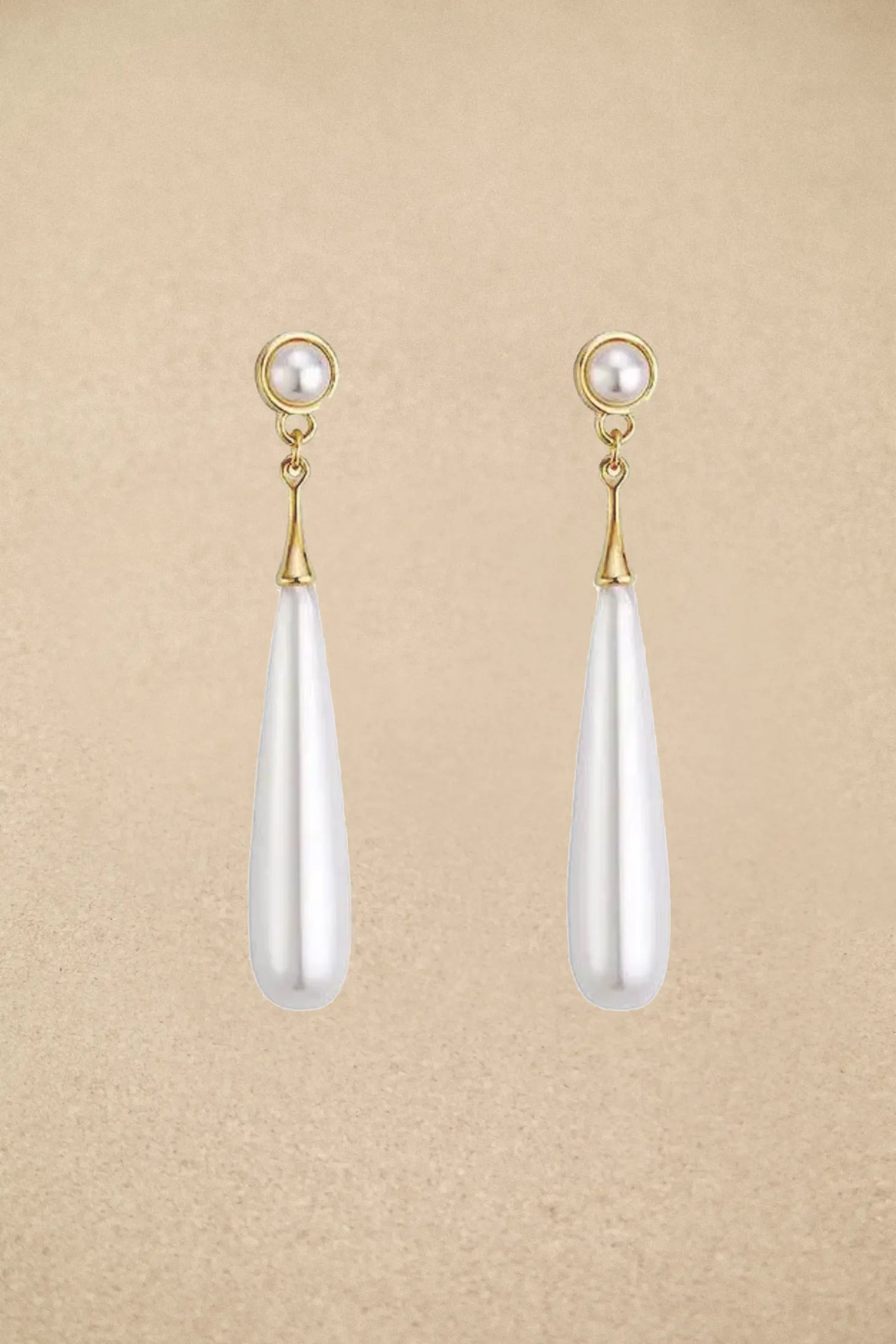 Pearl Drop Dangle Earrings