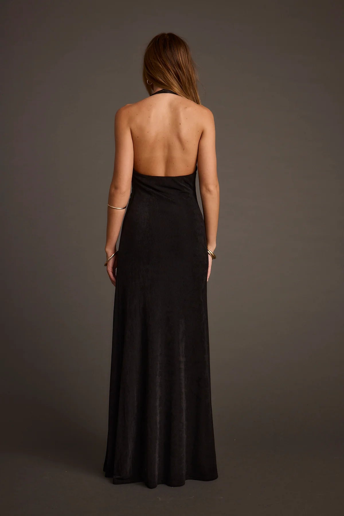 ALTHEA Cupro Maxi Dress 