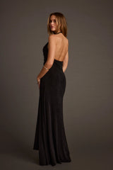 ALTHEA Cupro Maxi Dress 