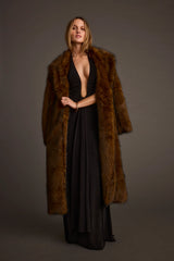 ALTHEA Cupro Maxi Dress 