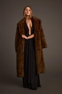 ALTHEA Cupro Maxi Dress 