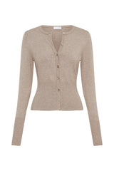 Carina-Elise Buttoned Knit Cardigan