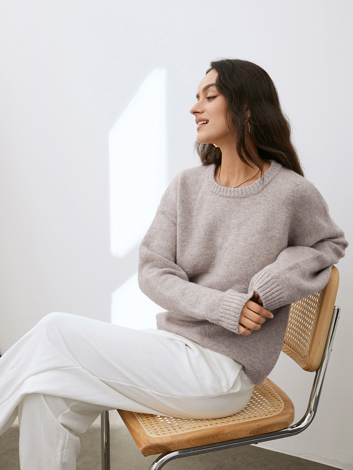 CLOUDIA Knit Pullover
