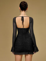 LUCERA Mesh Mini Dress