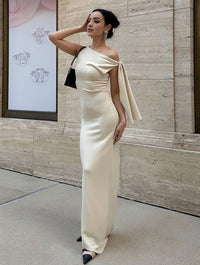 ELEA – One Shoulder Bodycon Maxi Dress