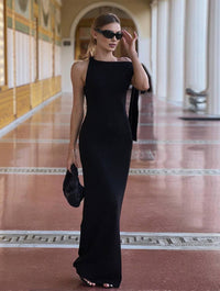 ELEA – One Shoulder Bodycon Maxi Dress