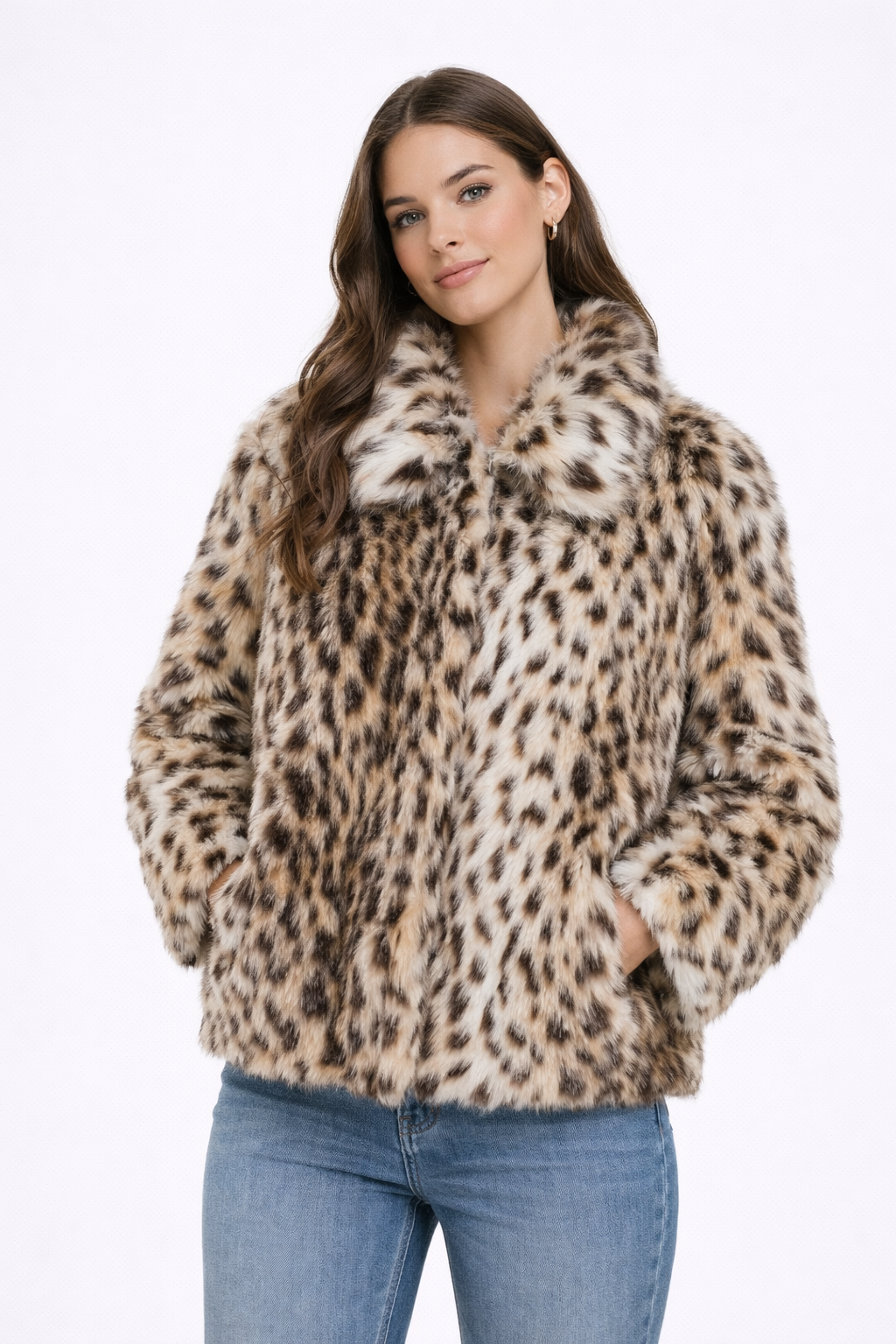 ELVORU Leopard Classic Coat 