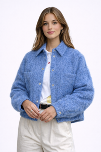 LAUREL Snap-Button Jacket: Love at First Wear