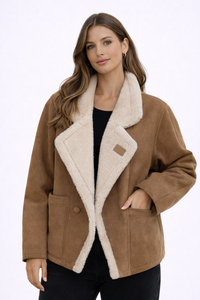 BELLINA Faux Fur Coat
