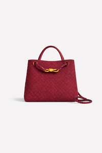 ÉLANE Always Chic Suede Woven Tote Bag