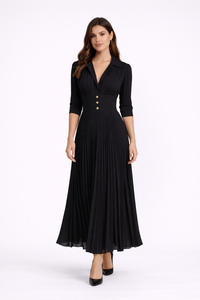 ELARIS Belted Maxi Dress