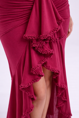 FLAVIA Ruffle Maxi Dress 