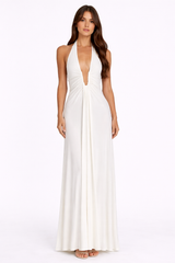 ALTHEA Cupro Maxi Dress 