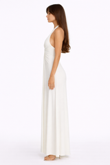 ALTHEA Cupro Maxi Dress 