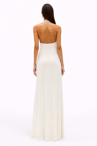 ALTHEA Cupro Maxi Dress 