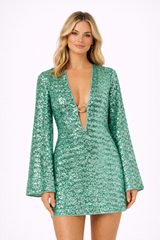 LUMINA Sequin Mini Dress