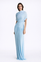 ARDEN Pleated Midi Dress