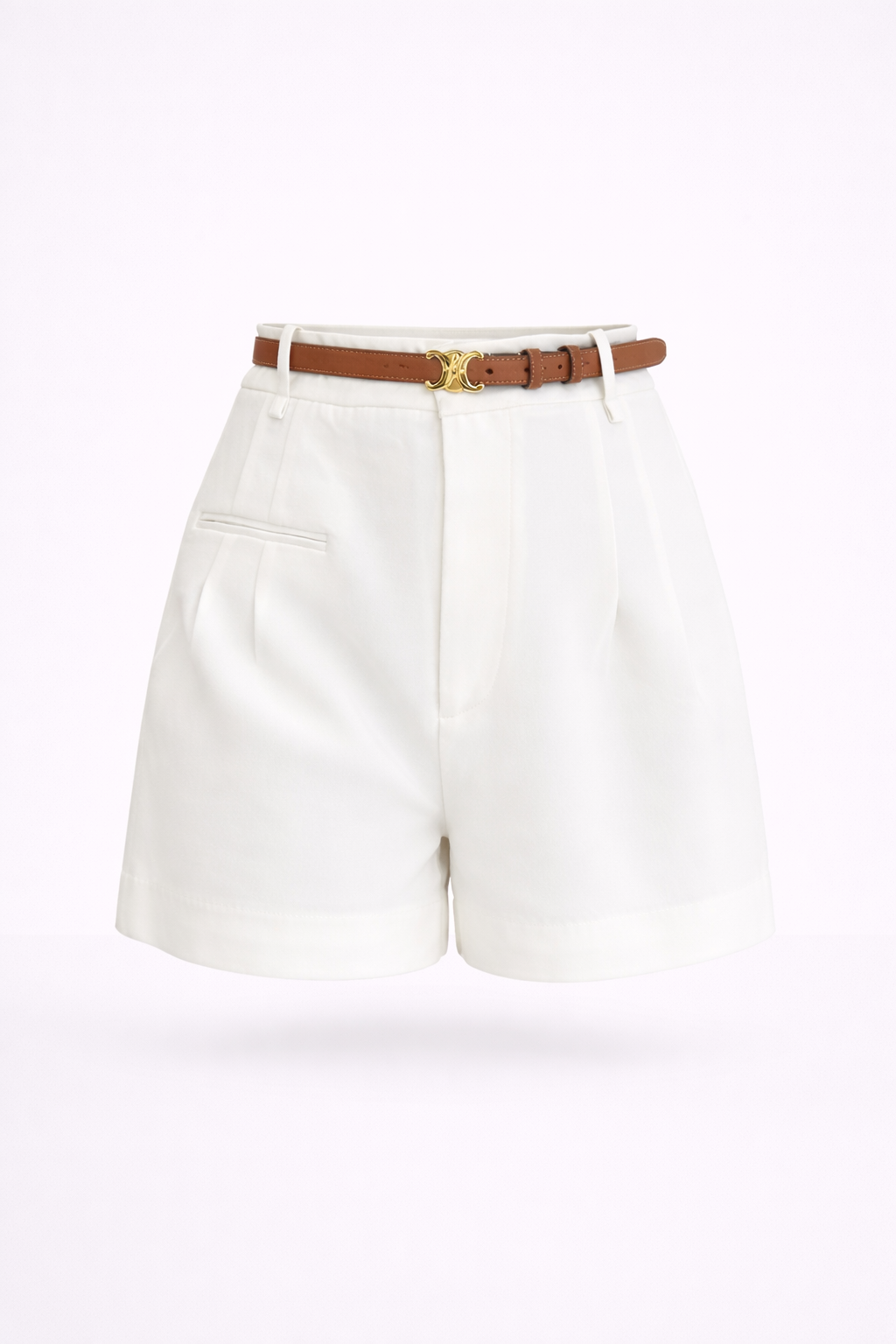 ZAYLA Mid-Waist Shorts
