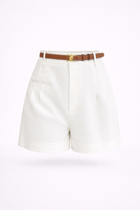 ZAYLA Mid-Waist Shorts