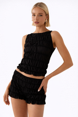 OLYSA Top &amp; Skirt Set