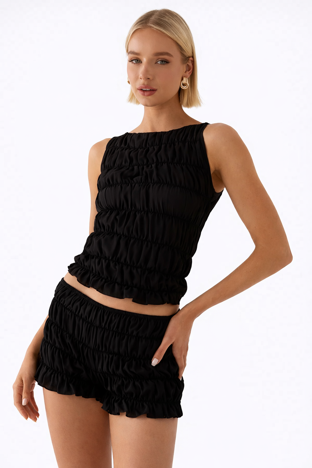 OLYSA Top &amp; Skirt Set