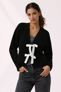 Elena-Mia's Tie Top Sweater