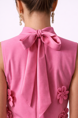 BLOOM Floral Embellished Sleeveless Maxi Dress