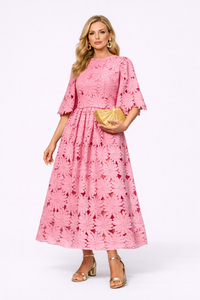 LIORAÉ Lace Top &amp; Maxi Skirt Set