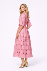 LIORAÉ Lace Top &amp; Maxi Skirt Set