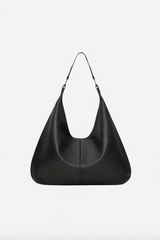 AMALFI CHARM Gray Leather Bag 