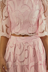 Elena Lace Two Piece Set