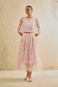 Elena Lace Two Piece Set